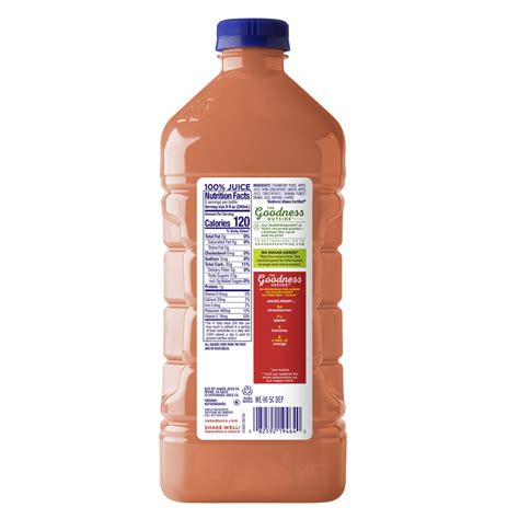 Naked Juice Strawberry Banana 64oz Drinks Fast Delivery By App Or Online