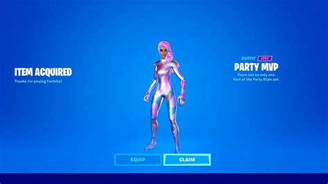 How To Get Party Mvp Now Free In Fortnite Unlock Party Diva Skin