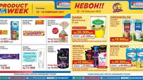 Promo Indomaret Hingga Februari Harga Heboh Popok Rp