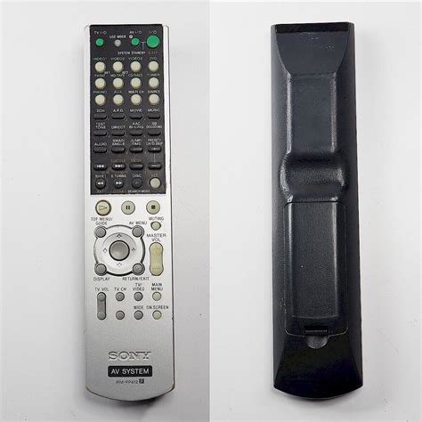 Oem Genuine Sony Rm Pp A V System Remote Control Ebay