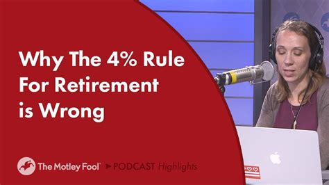 Why The 4 Rule For Retirement Is Wrong Youtube