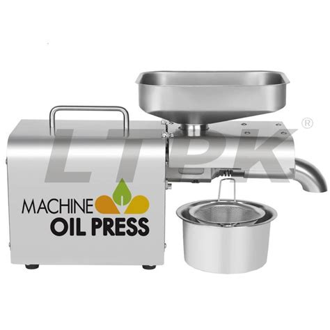 Lbt Stainless Steel Oil Presser Automatic Home Commercial Peanut Oil