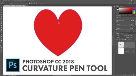 Curvature Pen Tool In Photoshop Cc Drawing Paths Made Easy