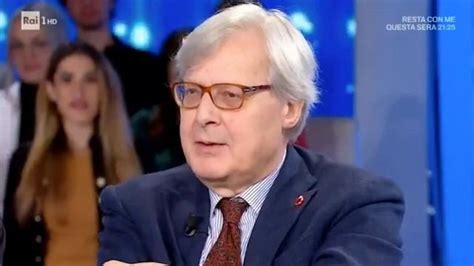 Sgarbi A Domenica In Gaffe E Volgarit Sulle Donne Figlie Comprese