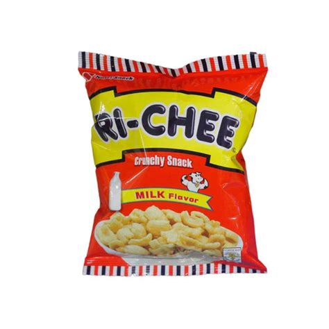 Richee Crunchy Snack Milk Flavor Snack 60g Almere Pinoy Store