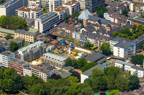 Luftaufnahme K Ln Baustelle Zum Neubau Einer Mehrfamilienhaus