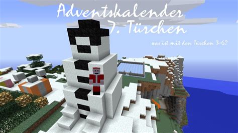 Adventskalender 7 Türchen Minecraft HD GERMAN YouTube