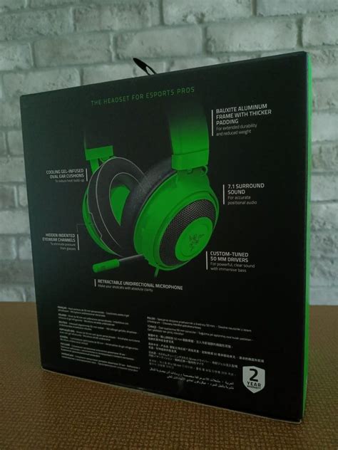 Razer Kraken Gaming headset, Audio, Headphones & Headsets on Carousell