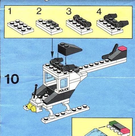 View Lego Instruction Police Helicopter Lego Instructions And