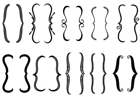 Free Elegant Brackets Vectors 142558 Vector Art At Vecteezy