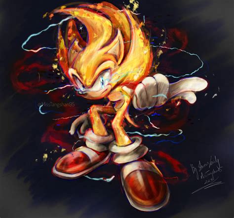 super sonic blue  misstangshan  deviantart
