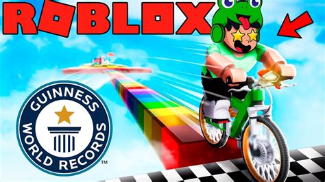 Supere Todos Los Records En El Obby Con Bicicleta De Roblox Todos