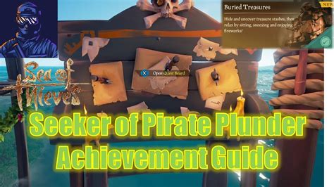 Seeker Of Pirate Plunder Achievement Commendation Guide Sea Of