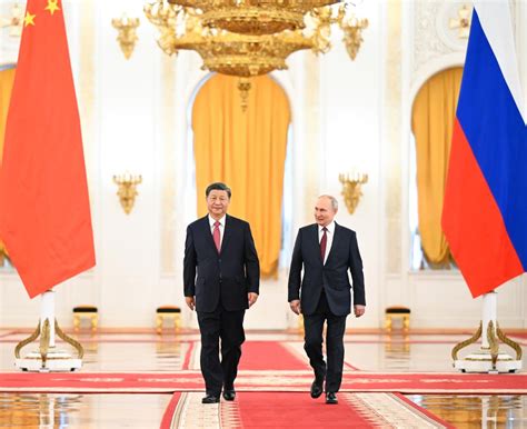 Xi Putin Agree To Deepen Comprehensive Strategic Partnership Of