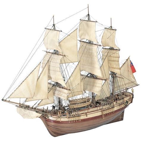 Artesania Latina H M S Bounty Houten Scheepsmodel 1 48 Toemen Modelsport