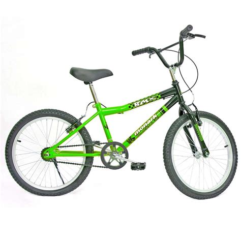 Bicicleta Infantil Aro Monark Bmx Verde Aro No Extra Br