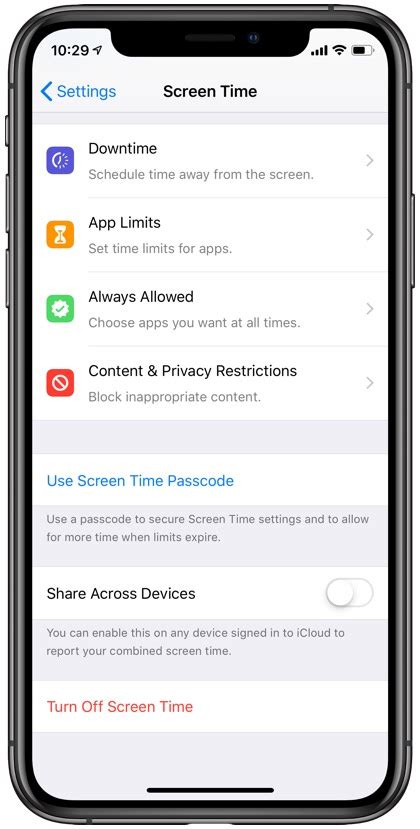How To Completely Turn Off Screen Time Feature On Iphone Or Ipad Ios