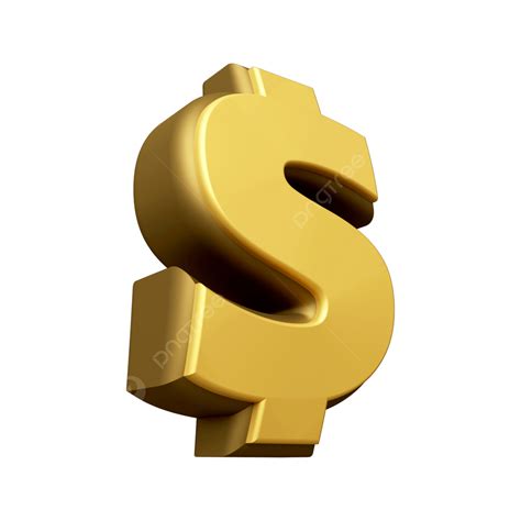 Dollar 3d Vector 3d Dollar Isolated Dollar 3d Isolated Png Image