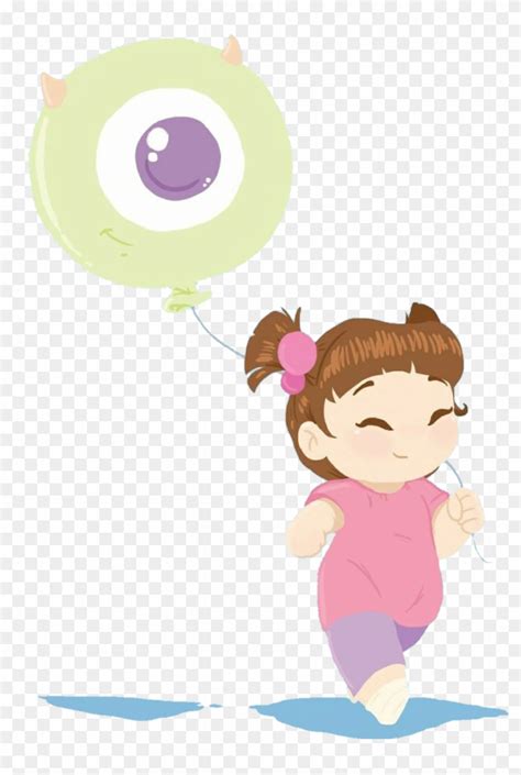 #cute #fanart #drawing #monstersinc #child #balloon - Boo Monsters Inc ...