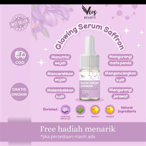 Glowing Serum Saffron 100 Original Lazada Indonesia