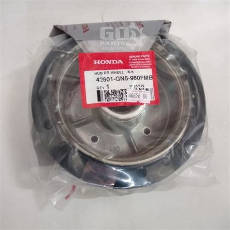 Jual Hub RR Wheel 42601 GN5 960FMB Tromol Belakang Hitam ORI Honda