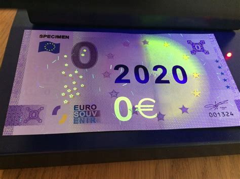Banknot 0 EURO Specimen WZÓR 2020 - 11656359789 - oficjalne archiwum ...