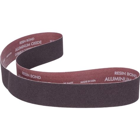 Norton Abrasive Belt 2 Wide 48 OAL 80 Grit Aluminum Oxide MSC