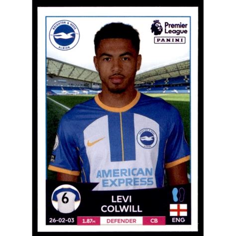 Venta Cromo De Levi Colwill Brighton Hove Albion Panini Premier