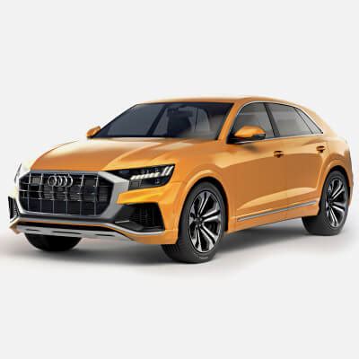 Audi Q8 2023 - 3D Model by podshyvalov