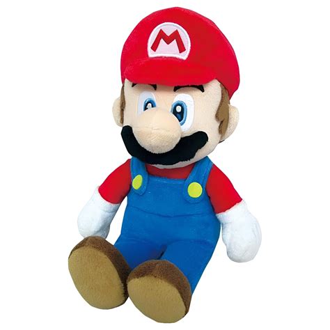 "Little Buddy Super Mario Bros. 10"" Stuffed Plush Toy Doll" - Walmart.com