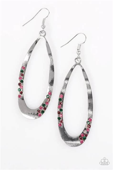 Paparazzi Earring ~ Sparkling Since Birth Multi Paparazzi Jewelry Online Store