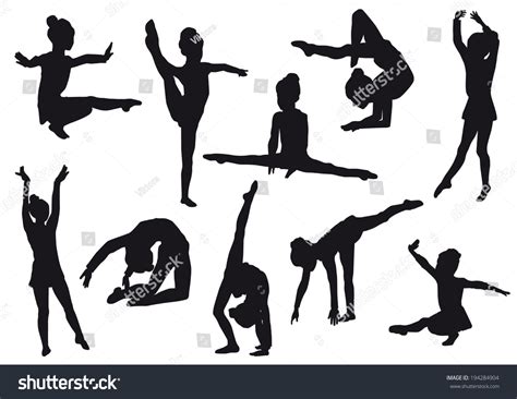 70,017 Gymnast Silhouette Images, Stock Photos & Vectors | Shutterstock