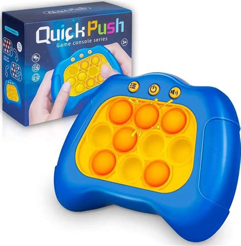 Cps Quick Push Game Electronic Pop Light Up Game Push Puzzle Pop Sensory Fidgets Toy Puzzle