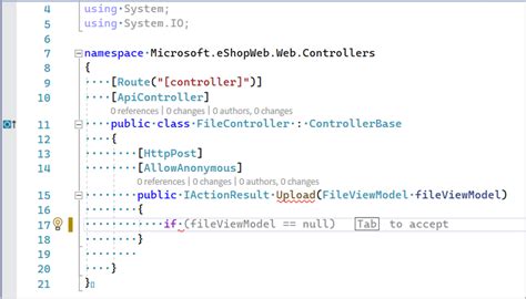 Intellicode Whole Line Autocompletions Visual Studio Windows