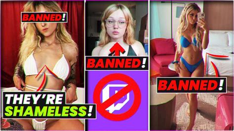 Shameless Streamers Caught In Lewd Content Crackdown Twitch Banning