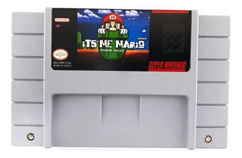 Cartucho Super Nintendo Super Mario Hacks Collection Parcelamento Sem