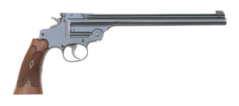 Smith And Wesson Third Model Perfected Single Shot Target Pistol