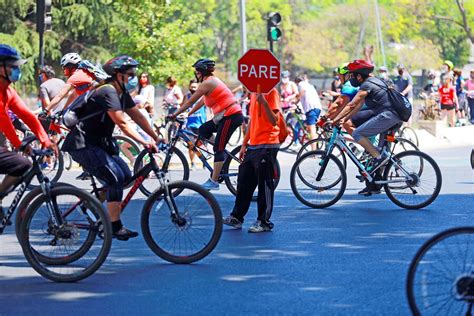 Ciclorecreov A Habilitan Tramo De Providencia Y Las Condes A Partir