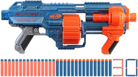 Nerf Elite 2 0 Shockwave RD 15 Blaster 30 Nerf Darts 15 Dart