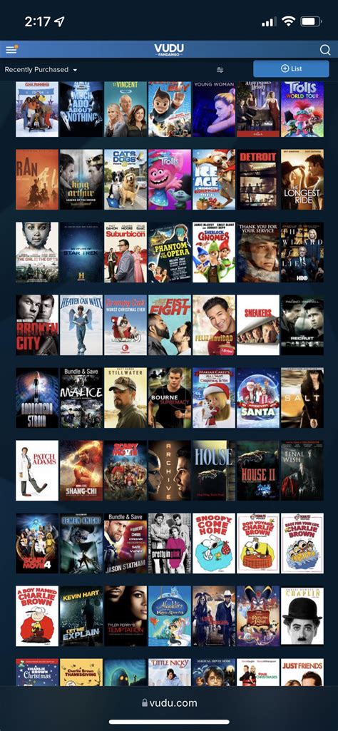 Just reached 2000 Movies : r/vudu