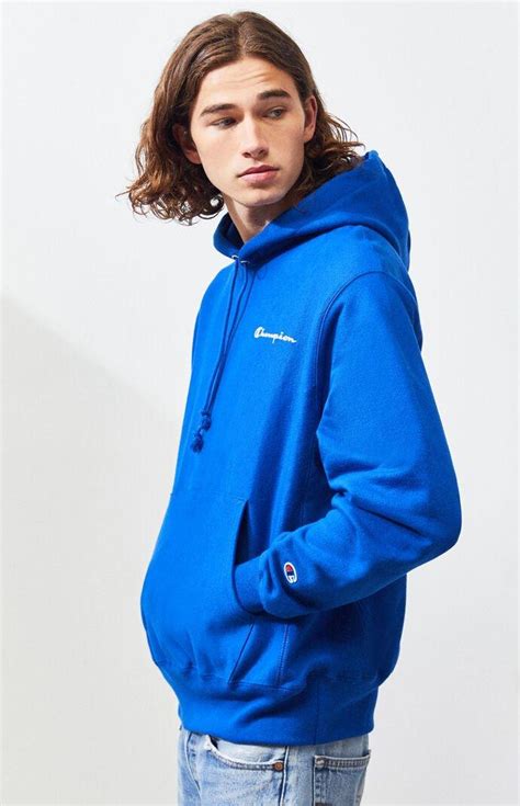 Buy Champion Royal Blue Hoodie Cheap Online