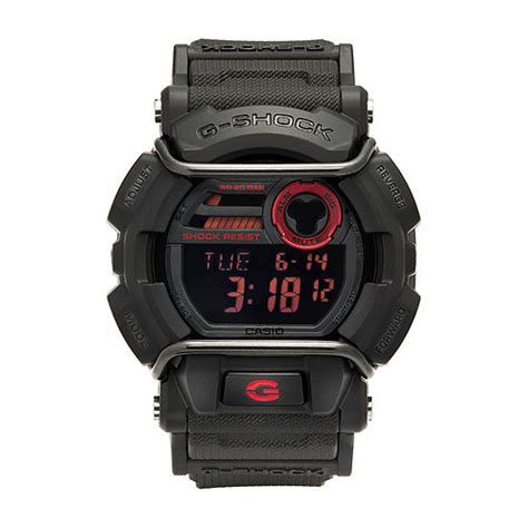 Casio® G Shock Mens Black And Red Strap Watch Gd400 1 Jcpenney Color