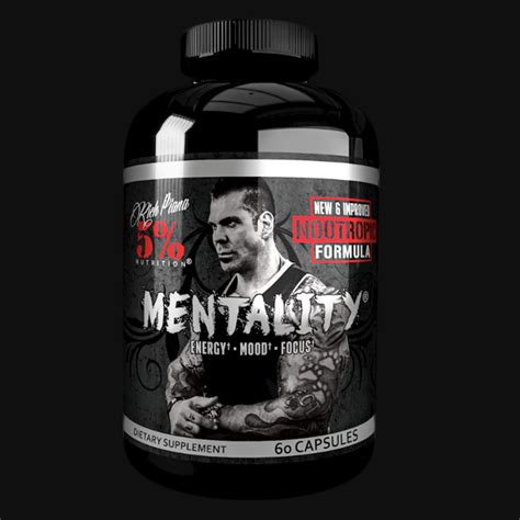 Rich Piana Nutrition Mentality Nootropic Blend Caps Rich Piana