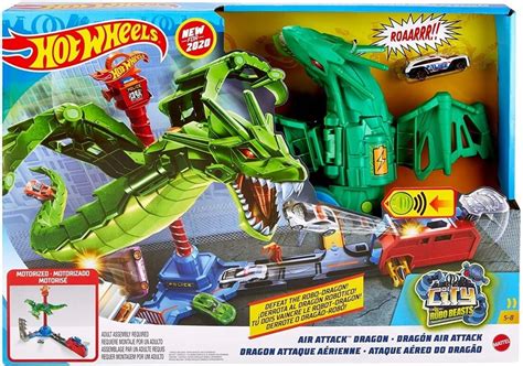 HOT WHEELS CITY ATAK SMOKA ZESTAW WYRZUTNIA GJL13 10886417438 Oficjalne Archiwum Allegro