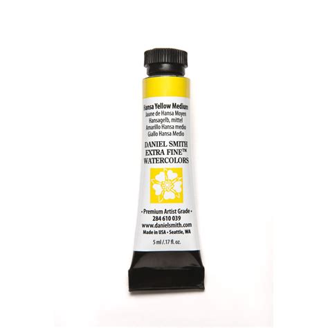 Daniel Smith Extra Fine Watercolor 5 Ml Hansa Yellow Medium Walmart