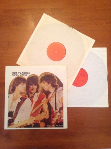 Popsike VG Rolling Stones Hot Flashes Kool Licks Inward 2000 Taiwan 2LP Bootleg 1978
