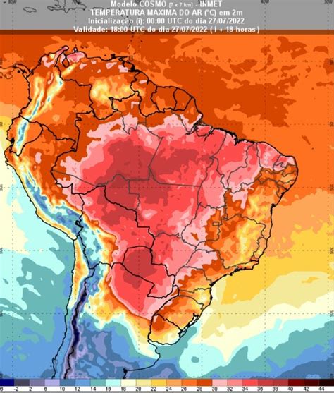 Massa De Ar Seco Intensa Brasil Central Todo Em Alerta Para Baixa