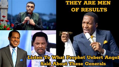 Amazinglisten To What Prophet Uebert Angel Said About Pastor Chris