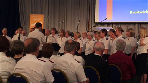 Droitwich Spa Salvation Army Songsters Singing Written In Red Youtube