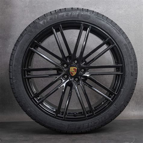 Original Porsche 21 Inch Rims Macan Turbo IV Summer Wheels Summer Tires